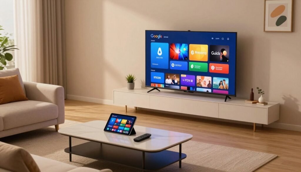 google tv setup for iptv